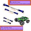 XZSNLYZ Adjustable Aluminum Upgrade Parts Turnbuckles/Camber Links for Traxxas 1/10 Slash 2WD 4X4/Hoss 2WD 4X4/Rustler 2WD 4X4/Stampede 2WD 4X4 RC Truck,7 Pieces(Navy Blue) view 4