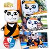 INFLATABLE DUDES Panda Toy 47 Inches -Kids Punching Bag | Already Filled with Sand| Bop Bag | Inflatable Animal | Panda Gift -Indoor Outdoor | Panda Party Decorations | Punching Bag for Kids- (Bambam) view 2