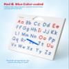 Coogam Magnetic Letters Practicing Board, Magnets Tracing ABC Alphabet Board Learning to Write Uppercase&Lowercase Educational Toy Fine Motor Montessori Gift for 3 4 5 Years Old Preschool Kids view 3
