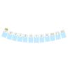 1set Happy Birthday Photo Banner for First Year Themed Growth Frame Decoration for Birthday Celebration Tear Resistant Material for Use view 1