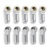 10/20pcs Orthodontic M3 Ball Head Aluminum L26mm Linkage Tie Rod Ends Metal Bend/Curved Ball Joints for 1/10 RC Car ( Color : Black 20pcs ) view 1