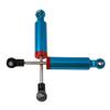4Pcs RC Car Shocks Shock Absorber Internal Spring Shocks Damper Upgrade Parts Compatible with Axial SCX10 Traxxas TRX4 Redcat Tamiya 1/10 RC Crawler (Hole Distance:90mm, Blue) view 3