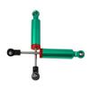4Pcs RC Car Shocks Shock Absorber Internal Spring Shocks Damper Upgrade Parts Compatible with Axial SCX10 Traxxas TRX4 Redcat Tamiya 1/10 RC Crawler (Hole Distance:90mm, Green) view 3