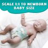 AISITE Reborn Baby Dolls Girl - 18 Inch Realistic Baby Doll Girl Silicone Full Body Sleeping Lifelike Newborn (Eyes Closed) view 4