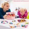 BEMITON Ideal Birthday Gift for Girls Aged 3 4 5 6 7 - Pop Beads Jewelry Making Kit, Arts and Crafts Toys for 3-7 Year Old Kids, DIY Set for Creative Play view 2