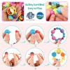 BEMITON Ideal Birthday Gift for Girls Aged 3 4 5 6 7 - Pop Beads Jewelry Making Kit, Arts and Crafts Toys for 3-7 Year Old Kids, DIY Set for Creative Play view 3