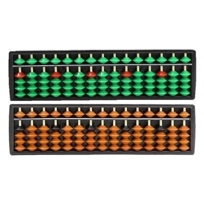 GANAZONO 2pcs Traditional Educational Abacus for and Design Arithmetic Skills and Brain Coordination for Classroom Learning