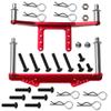 Vgoohobby Metal Front & Rear Body Mounts Body Posts Upgrade Parts Compatible with Traxxas Slash 2WD Rustler Stampede VXL 1/10 RC 2WD Car (Red) view 1