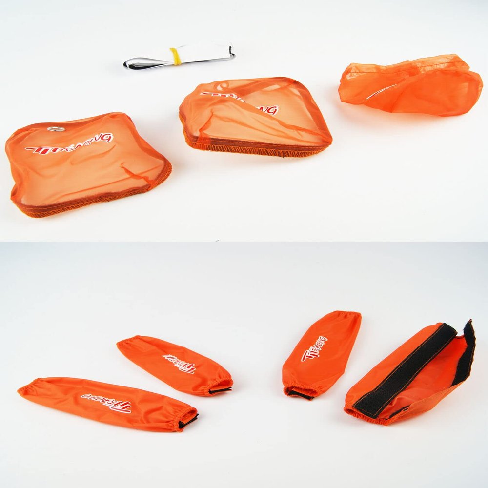 start cover air filter cover Water proof Shock outwear dust cover fit HPI Rovan King Motor Baja 5B 5T SS buggy truck