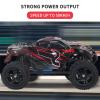 GoolRC Brushed RC Cars, 1:16 Scale 2.4GHz Remote Control Car, 4WD 50KM/H High Speed Racing Car, All Terrain Off-Road RC Truck for and Adults, Included 2 Batteries (Blue) view 3