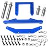 Vgoohobby Metal Front & Rear Body Mounts Body Posts Upgrade Parts Compatible with Traxxas Slash 2WD Rustler Stampede VXL 1/10 RC 2WD Car (Blue) view 3