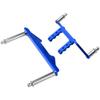 Vgoohobby Metal Front & Rear Body Mounts Body Posts Upgrade Parts Compatible with Traxxas Slash 2WD Rustler Stampede VXL 1/10 RC 2WD Car (Blue) view 4