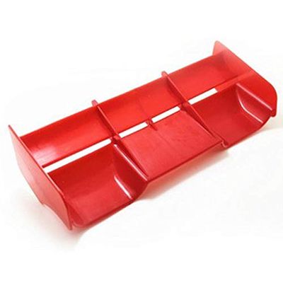 Roonmain 1:8 Buggy RC Cars RC Plastic Nylon Tail Wing for 1/8 Scale Nitro Electric Powered Off Road BuggyTruck Remote,Red