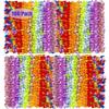 Hawaiian Leis 100pcs, Luau Birthday Party Decorations, Hawaiian Necklace Silk Flower leis for Luau Beach Birthday Party Decorations and Party Supplies view 1
