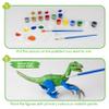 BONNYCO Dinosaur Toys for Kids Painting Kit 16 Figurines. Kids Crafts Kits with Glow in The Dark Toys, Gifts for Boys 3 4 5 6 7 8 9 10 Years Old Dinosaur Gifts Arts and Crafts, Birthday, Christmas view 3