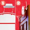 Majestic Hoops Mini Basketball Hoop - Indoor Basketball Hoop - Durable Plastic Basketball Hoop for Kids and Adults - No Assembling - Premium Basketball Game with Ball and Pump view 4