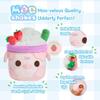 Cuddle Barn PlushGoals - Strawberry Mooshake Cute Kawaii Cow Stuffed Animal - Super Soft Squishy Milkshake Dessert Scented Collectible Toy Drink - Plush Pillow, Decor, Fun Gift - 11 inches view 4