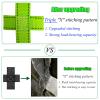 DREAMOSA Cargo Net for Kids Climbing,Custom Size,Cargo Climbing Net Kids Playground Rope Ladder Play Sets for Backyard Hammock Tree House Ninja Rig Frame Climb Platform Playhouse,Fall Protection view 3