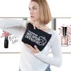 G2TUP Funny Dice Makeup Bag Dice Gift Its Fun and Games Until Someone Critically Falls Cosmetic Bag RPG Master Gaming Merch (Dice Bag BL) view 3