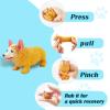 Squishy Sand Toys, Corgi Dog Squishy Sand Filled Animals Toys Sensory Stress Relief Toy Puppy Squeeze Sand Fidget Knead Toy Pinch Stress Relieve Party Favors view 4