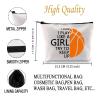 JXGZSO Basketball Player Gifts Basketball Stuff for G I Know I Play Like A G Try to Keep Up Cosmetic Bag (I Know I Play BAG) view 3
