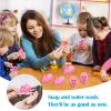 Fikinise Piggy Stretchy Sensory Stress Relief Toys, Pig Sand Filled Squishy Animal Toy Squeeze Sand Rebound Ball Fidget Knead Toy Pinch Stress Relieve Party Favors view 3