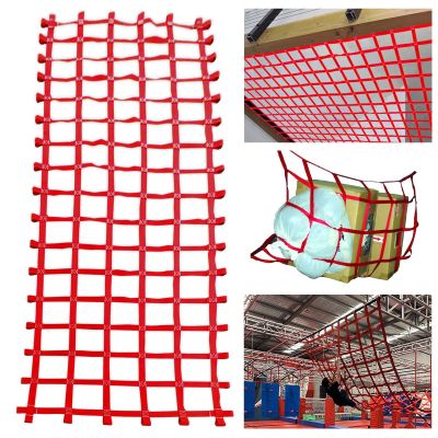 DREAMOSA Outdoor Net,Custom Size,Indoor Fort Climber for Kids Gym Rope Climbing Playground Accessories Swings for Adults Rope Ladder for Treehouse Bunk Bed,Slackline Ninja Warrior Obstacle Course