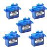 5PCS KPOWER P0090 9G Micro Servo, 2KG Torque 0.09s High Speed Metal Gear for RC Airplanes, Helicopters, Cars, Boats & Arduino/DIY Projects view 1