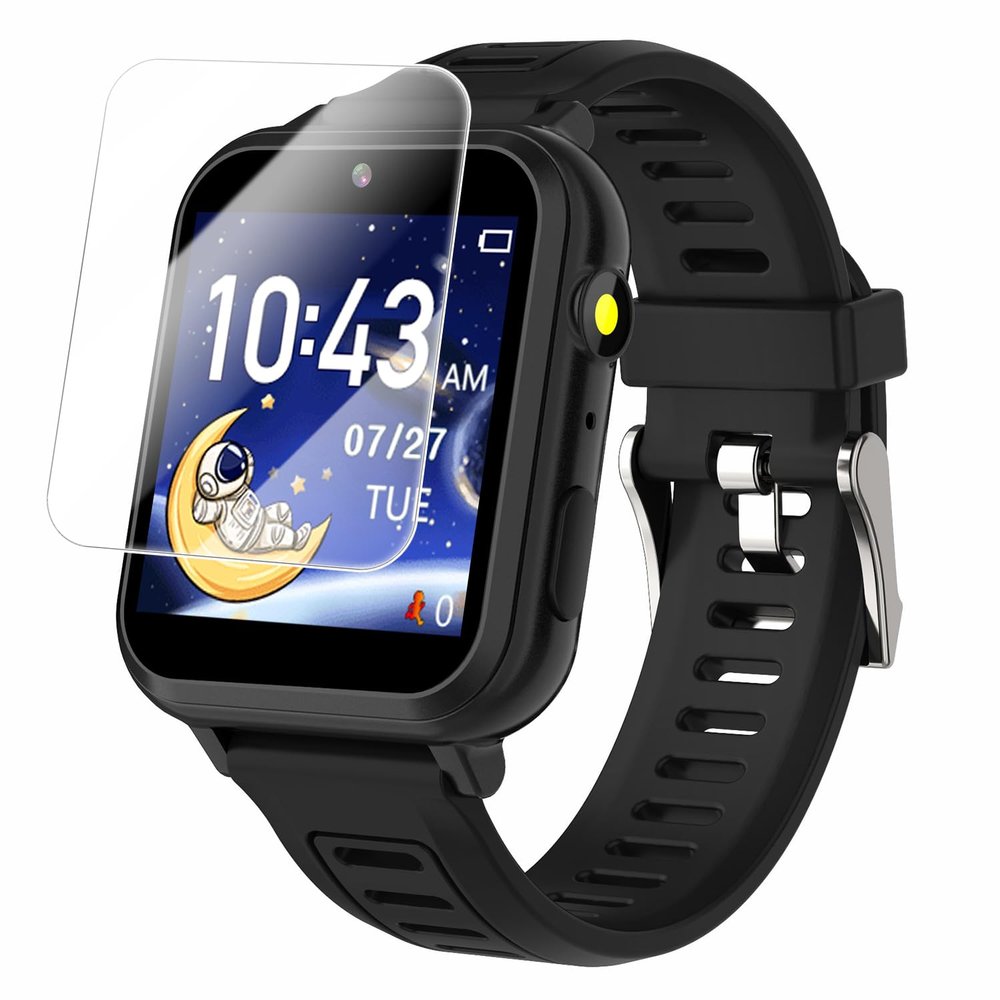 Cosjoype Kids Game Smart Watch for Kids with 39 Puzzle Games HD Touch Screen Camera Music Player Pedometer Alarm Clock Calculator Flashlight 12/24hr Kid Watch Gift for 4-12 Year Old Boys Toys for Kid