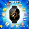 Cosjoype Kids Game Smart Watch for Kids with 39 Puzzle Games HD Touch Screen Camera Music Player Pedometer Alarm Clock Calculator Flashlight 12/24hr Kid Watch Gift for 4-12 Year Old Boys Toys for Kid view 2