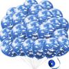 18pcs Airplane Theme Latex Balloons Airplane Cloud Balloons Airplane Party Decorations for Time Flies Plane Aviator Aircraft Adventure Themed Birthday Party Baby Shower Supplies view 2