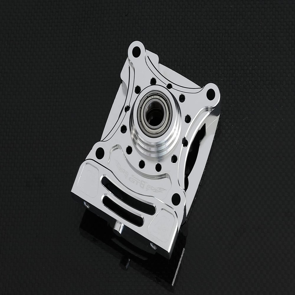 GTBRacing Metal CNC Aluminum Integration Clutch Carrier Bell with Bearing for 1/5 RC Car LOSI Desert Buggy Gas DBXL XL V1.0 Upgrade Part (Silver)