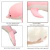 Dolphin Stuffed Animals Plush Pillow Super Soft Sea Animal Plush Toys Dolls for Boys Girls Sleeping Cushion Gift (70cm/27.55in, Pink) view 4