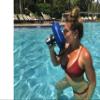 Human Bobber Inflatable Floating Drink Holder for Pool - Drink Float bar floaties for Adults to Hold Beer Can, Cup or Wine Bottle in Hot Tub, Swimming Pool, Lake or Boat - Palm Large view 3