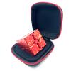 FUFUYOU Metal Fidget Toys Infinity Cube for Men Gadgets Anxiety Stress Relief Aluminum Alloy Material (RED & Yellow) view 2