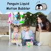 CAILINK Liquid Motion Bubbler,3 Pack Diamond Shaped Penguin Liquid Timer for Sensory Play,Fidget Toy Stress Management for Kids and Adults,Colorful Calming Relaxing Hourglass view 3