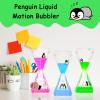 CAILINK Liquid Motion Bubbler,3 Pack Diamond Shaped Penguin Liquid Timer for Sensory Play,Fidget Toy Stress Management for Kids and Adults,Colorful Calming Relaxing Hourglass view 4