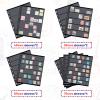 Gersoniel 10 Sheets Pages Postage Stamp Album Pages 11x 8.58 Inch Stamp Collecting Supplies 9 Hole Standard for Binder(4/5/6/7 Rows) view 2
