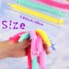 20 Pack Stretchy String Fidget Toys,Dinosaur Sensory Noodle Strings,Textured Stretchy String for Kids Adults Stress Relief,Party Favors,Christmas Stocking Stuffers view 2