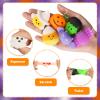 MGparty 48pcs Halloween Squishies Toys for Kids Halloween Party Favors Halloween Goodie Bag Fillers Prizes Halloween Decorations Stress Relief Favor Toys for Kids view 3