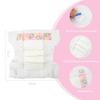 CHAREX Baby Doll Diapers Pack - 30 Pieces Newborn Dolls Diapers Refill, Doll Accessories Fits 18-24 Inch Reborn Dolls for Ages 3+ view 2