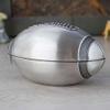 Engraved Metal Money Football Coin Piggy Bank view 2