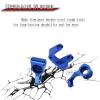 ARRCat Alloy Caster Block&Steering Blocks&Rear Stub Axle Carriers Upgrades Parts for Ecx 1/10 2WD Ruckus/Axe/Brutus/Circuit/AMP MT/AMP DB/AMP CRUSH/K&N Torment,RC Hop-Up Parts,Navy Blue view 4