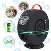 Bubble Machine for Kids Toddlers,Automatic Bubble Blower Rechargeable, 90 360 Auto Rotatable Portable Bubble Maker Electric Bubbles Toy for 3 4 5 6 7 8 Year Old, Outdoor Wedding Party Gifts view 1