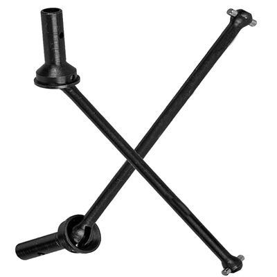 ARRCat for 1/5 KRATON 8S BLX/Outcast 8S BLX, 2PCS Front/Rear Drive Shaft Upgrades Parts Hop-up for 1/5 Outcast/KRATON 8S BLX,Black (More Strength)