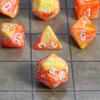 CiaraQ DND Polyhedral Dice Set with a Black Dice Bag for D&D RPG MTG Role Playing Table Games view 4