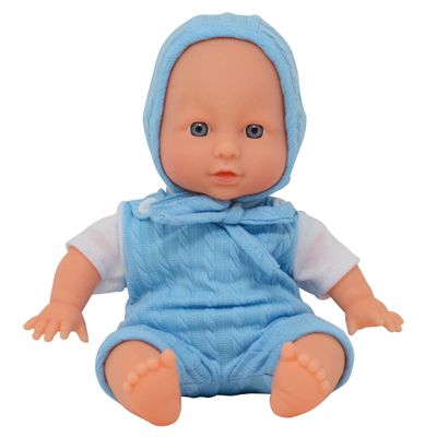 12 inch Realistic Baby Doll with Soft Body and Vinyl Head, Arms, and Legs, Beautiful Soft Baby Doll Dressed in a Matching Onesie and Hat  Packaged in a Gift Box Ideal Size for Toddlers, Boys, Girls