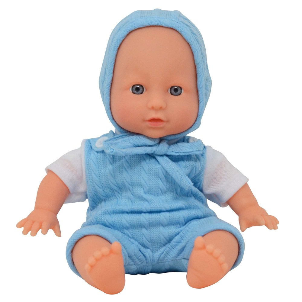 12 inch Realistic Baby Doll with Soft Body and Vinyl Head, Arms, and Legs, Beautiful Soft Baby Doll Dressed in a Matching Onesie and Hat  Packaged in a Gift Box Ideal Size for Toddlers, Boys, Girls