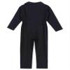 Jizyo Kids Boys Girls Mechanic Boiler Suit Long Sleeve Coveralls Flight Suit Jumpsuit Halloween Cosplay Costume Black 16 Years view 4