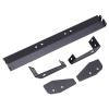 Dilwe RC Rear Wing Set, Aluminum Alloy + Carbon Fiber 165mm Length RC Tail Rear Spoiler Wing for HSP, Kyosho, Sakura, LC RC Truck Car 1/10 RC Car Body Wing Parts view 1